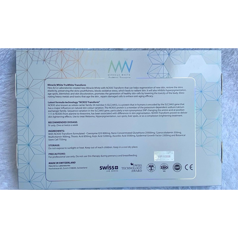 MW Miracle White Truwhite Hijau