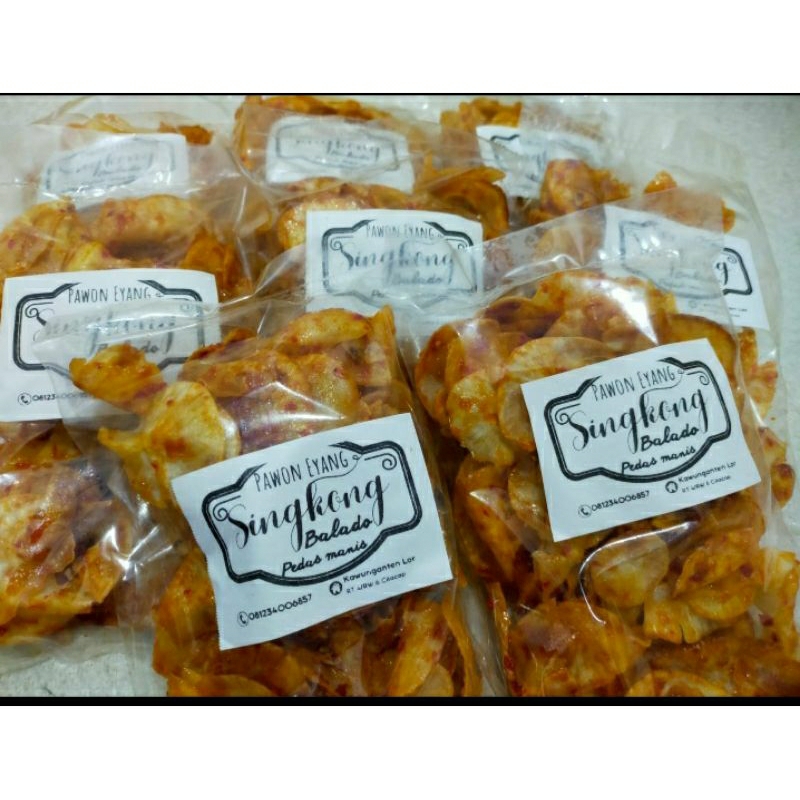 

Keripik Singkong Balado Pedas Manis 150 gr