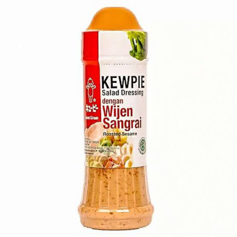 

KEWPIE Salad Dressing Saus Siram Wijen Sangrai 200ml