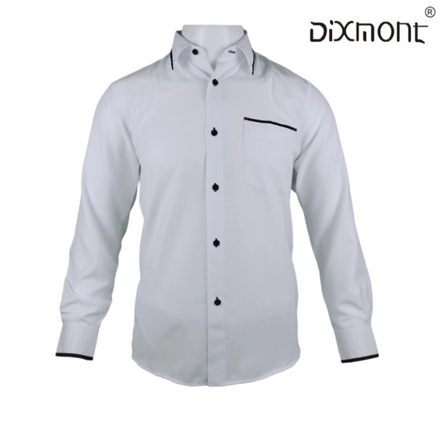 KEMEJA PUTIH LIST HITAM DIXMONT