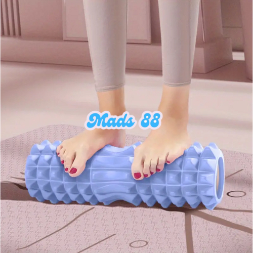 Roller Rol Alat Latihan Peregangan Badan Tubuh Paha Olahraga Gym Fitness Portable