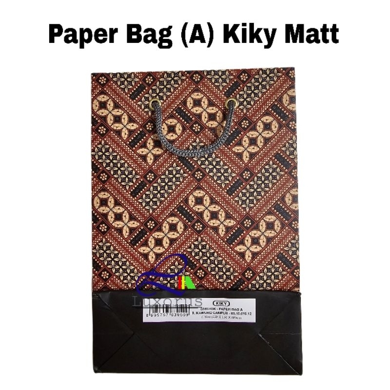 

Paper Bag Kantong Kertas Kiky Batik Kecil (A)