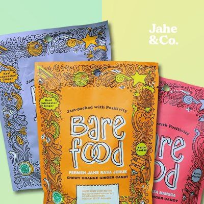 

Permen Jahe / Orange Ginger / Barefood / Permen Tanpa Pemanis Buatan