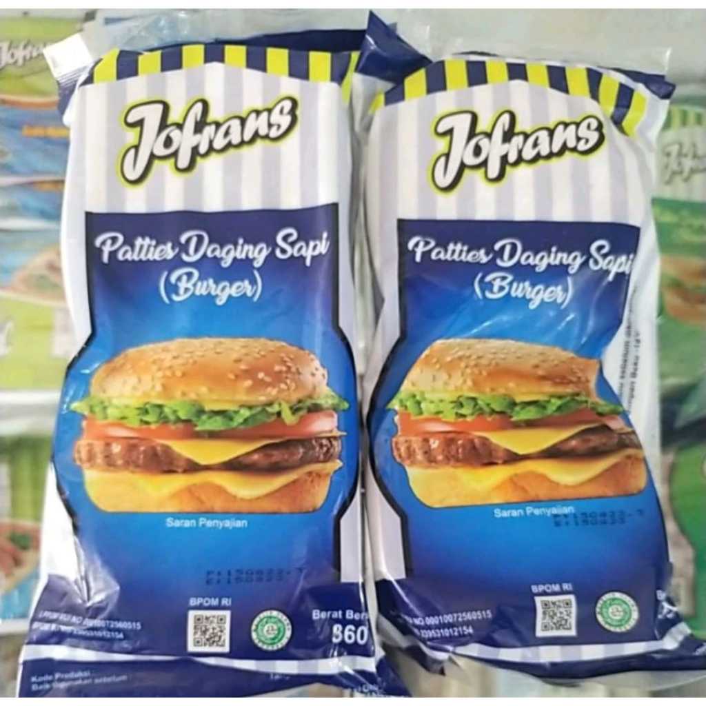 

Jofrans Patties Daging Sapi (Burger) 360 Gram