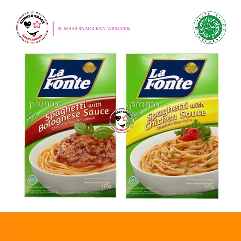 

La Fonte Spaghetti With Sauce (117g)