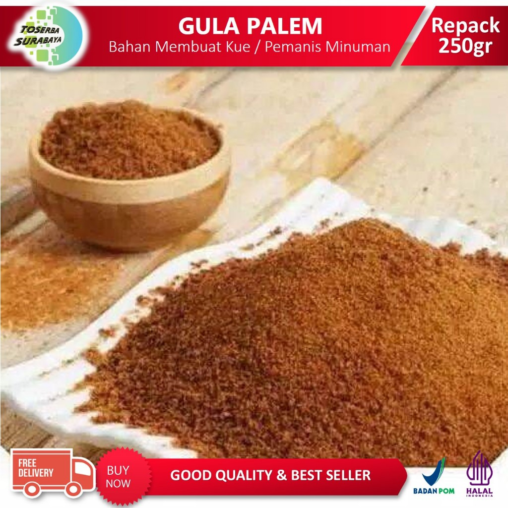 

GULA PALEM 250gr / PALM SUGAR / GULA AREN GOOD QUALITY