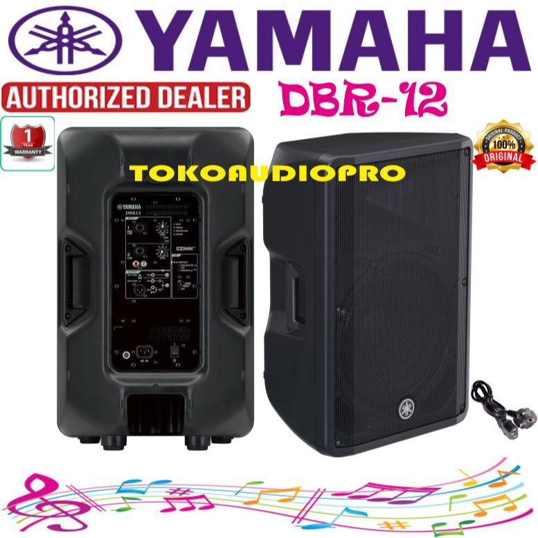 Speaker Yamaha DBR12 12" Speaker Aktif Original Yamaha DBR-12