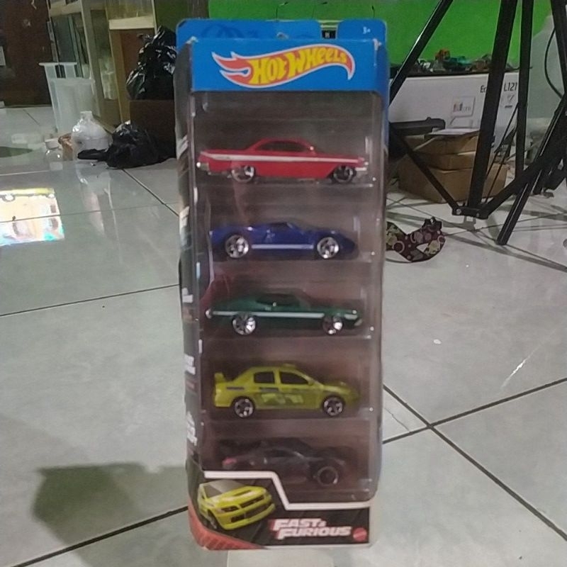 Hot wheels gift pack lancer evo fast & furious (rare)