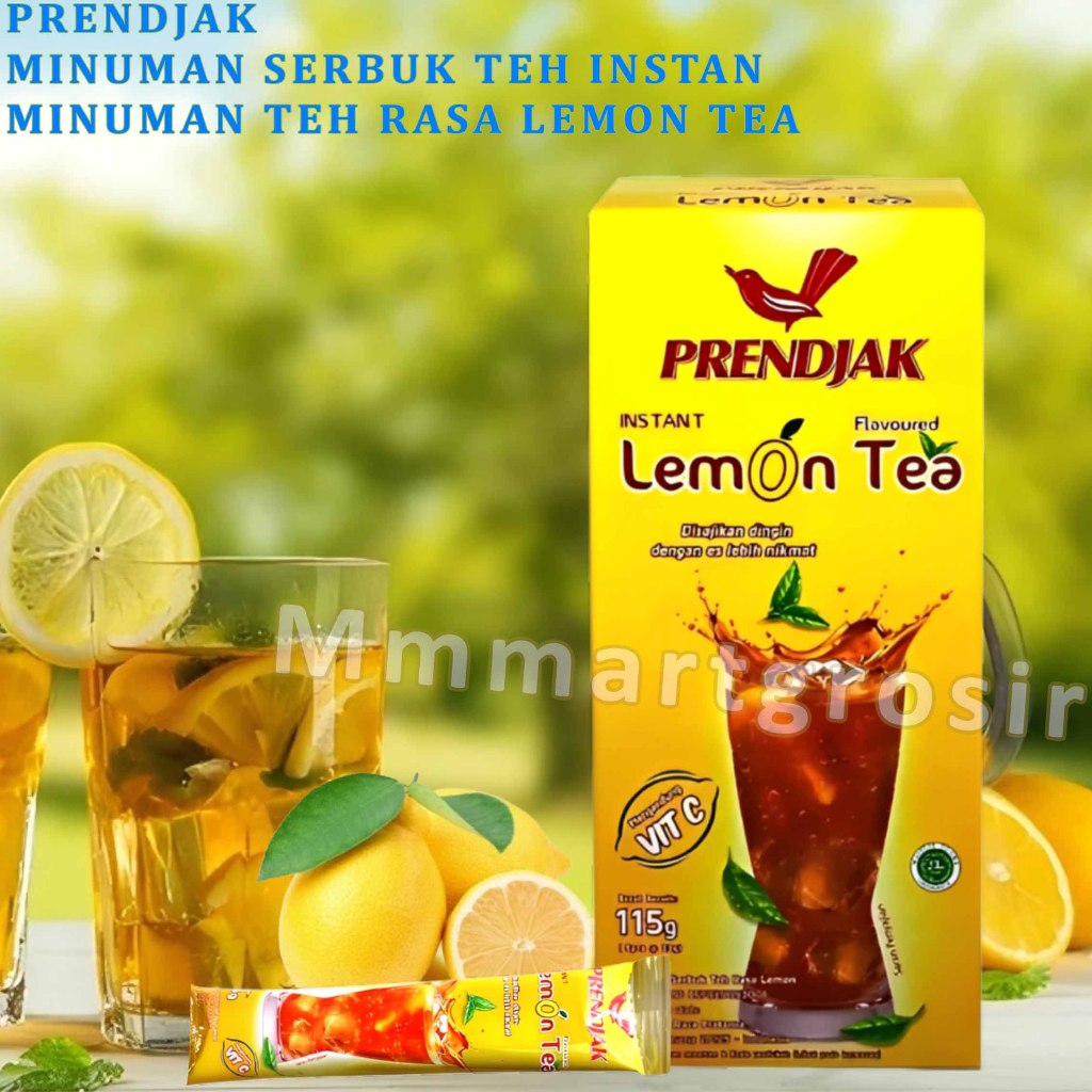 

Prendjak / Minuman Serbuk Teh Instan / Minuman Teh Rasa Lemon Tea / 115gr