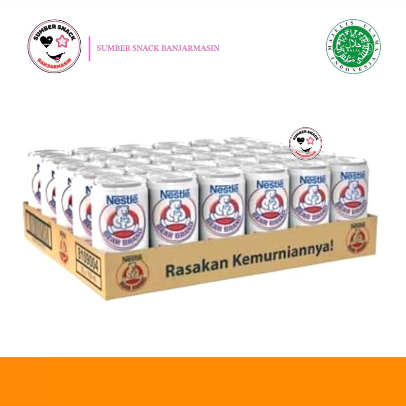

Nestle Susu Steril Bear Brand Karton (Isi 30/Karton)