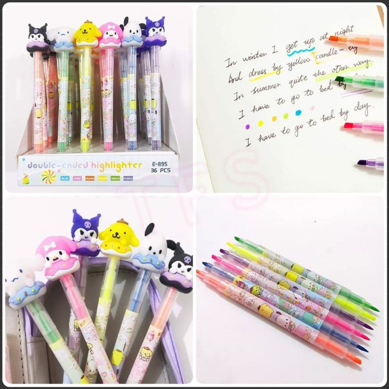

Set stabilo 2 jenis pen isi 6