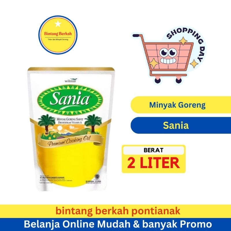 

Minyak Goreng Sania 2 Liter