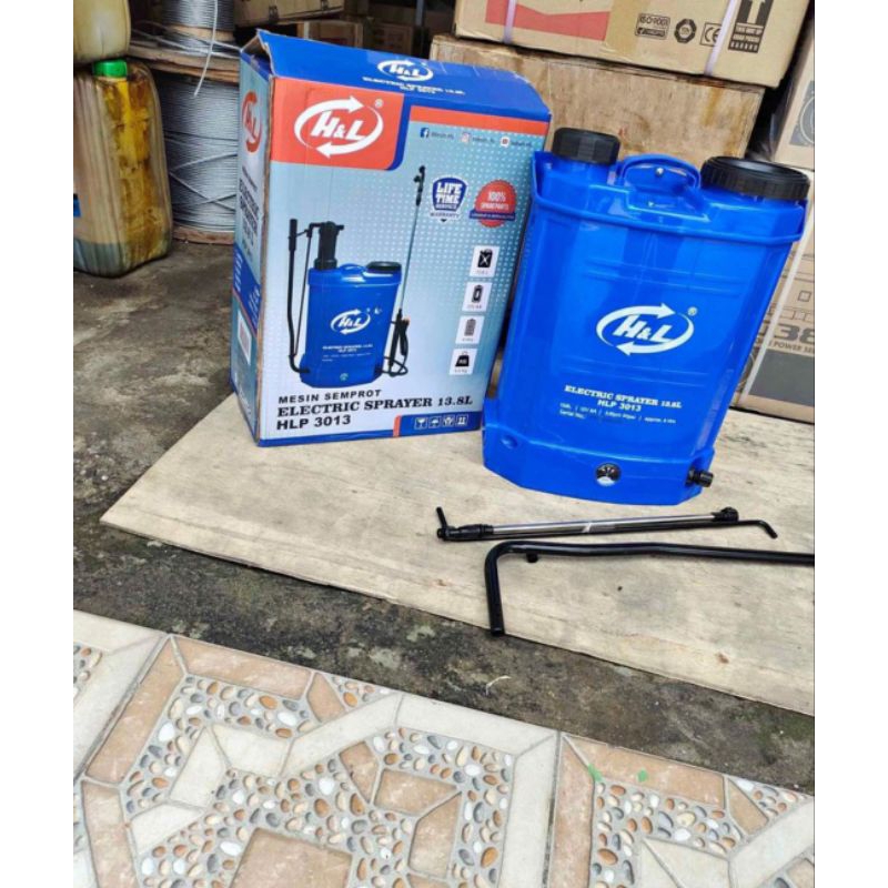 TANGKI SEMPROT ELEKTRIK 2IN1 H&L PRO