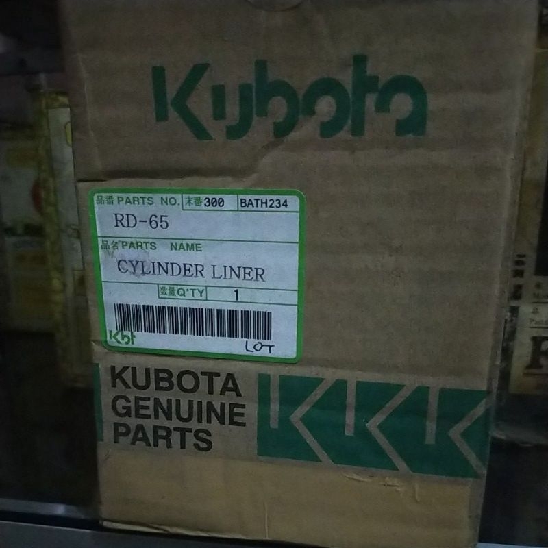 CYLINDER LINER KUBOTA RD65. LINER RD65. BURENG KUBOTA RD 65