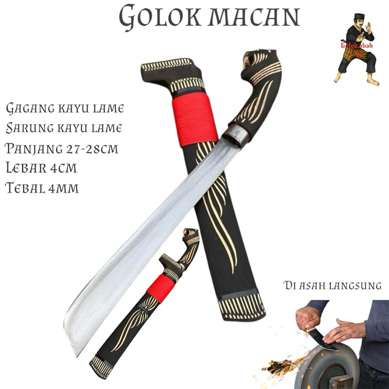 pisau berkebun survival daging baja super tajam COD