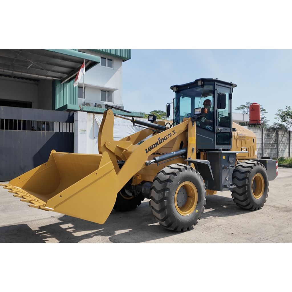 MINI WHEEL LOADER LONKING Tipe loader CDM932PRO Mesin Yunnei 1 kubik
