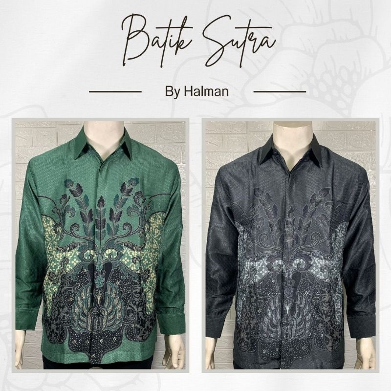 BATIK PRIA SUTRA DOBBY HALMAN PREMIUM 2826