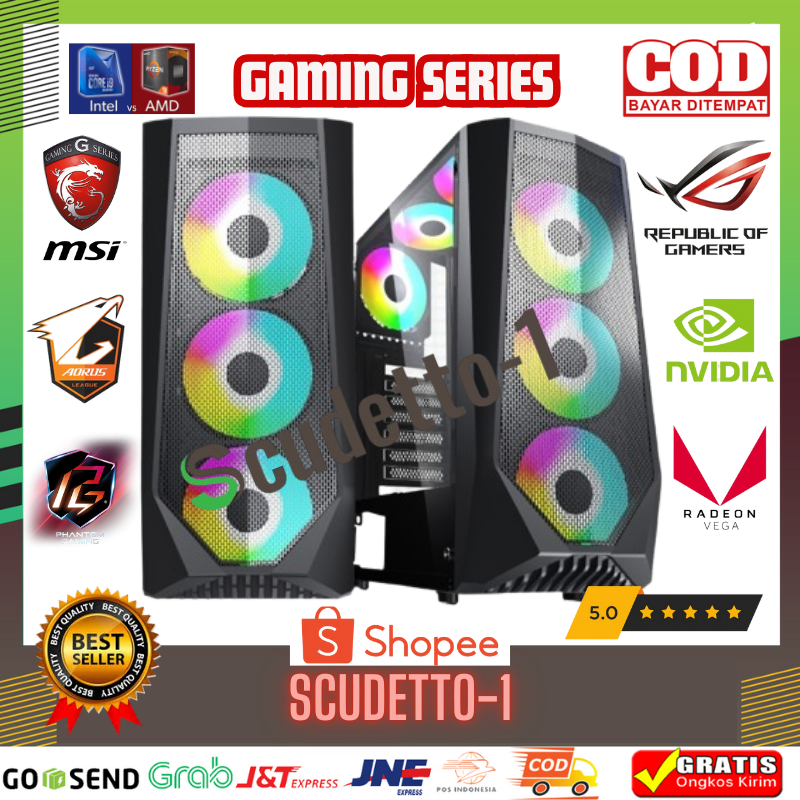 PC Gaming Intel Core i7 12700F GEN 12 | RTX 2060 SUPER 8GB DDR6 | RAM DDR4 16GB | SSD NVME 512