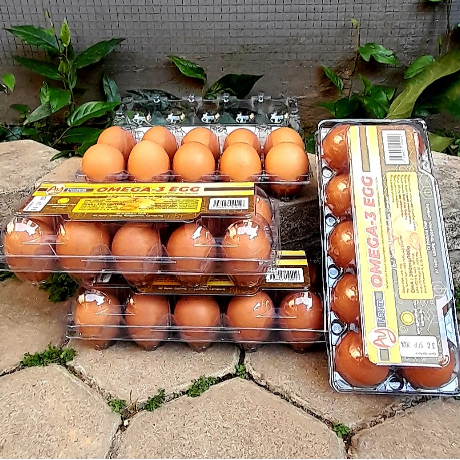 

Telur omega 3 kualitas premium