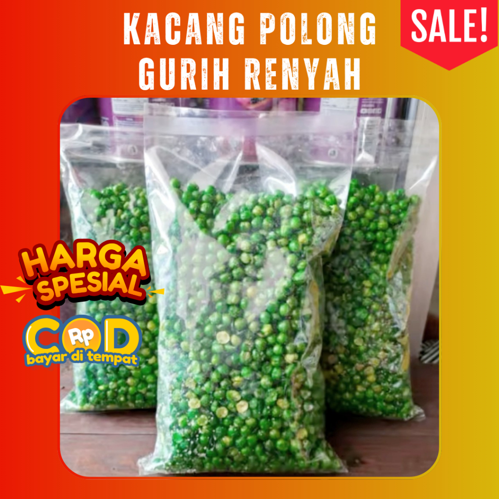 

Kacang Polong Asin Kacang Polong Gurih Renyah