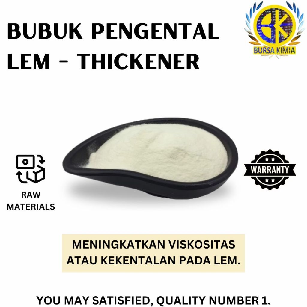 

250gr Bubuk Pengental Lem Cellulose Ether Thickener 250gr Perekat Lem Original