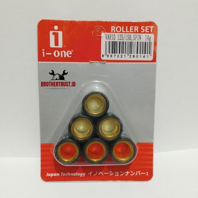 Roller Set Racing i-One Vario 125 Spin 125 SkyDrive Vario 150 7gr 8gr 9gr 10gr 11gr 12gr 13gr 14gr 1
