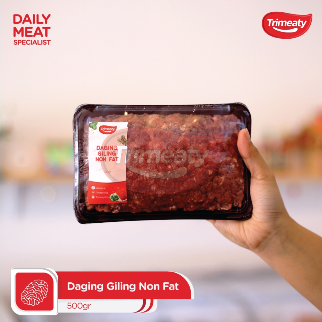 

Daging Giling Non Fat / Giling Sapi Less Fat / Daging Tanpa Lemak / Daging Cincang Sapi 500 gr