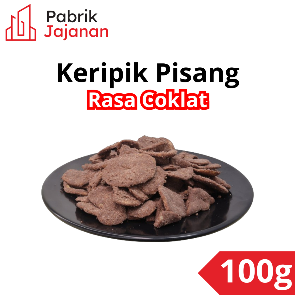 

Keripik Pisang Rasa Coklat (100gram) Keripik Pisang Kiloan Cemilan Kekinian Viral Termurah Bandung Cimahi Keripik Pisang Rasa Coklat