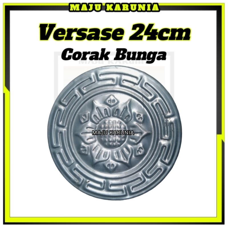 Versase bunga diameter 24cm ornamen pagar aksesoris asesoris pagar tralis, vercase bunga matahari