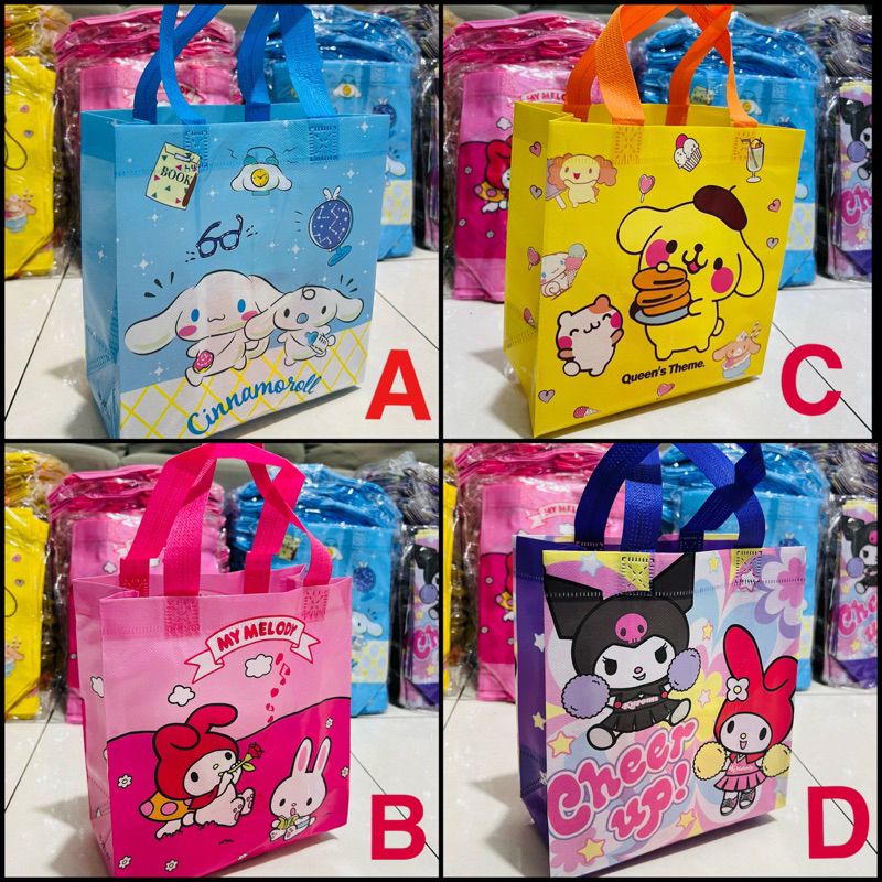 

Goodie bag sanrio TAS ULANG TAHUN KARAKTER SANRIO / TAS ULTA SANRIO CINNMOROLL KUROMI MELODY / GODDIE BAG BIRTHDAY ANAK SNACK BAG Goodie Bag / Tas Kantong Kain Souvenir Hampers Motif Sanrio Melody Kuromi Pompmpurin Cinnamoroll