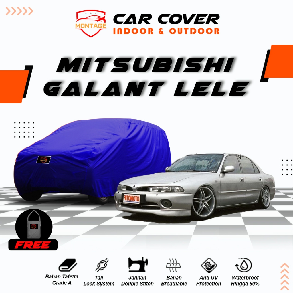Body Cover Mobil Galant Lele / Sarung Mobil Galant Lele / Mantel Penutup Mitusbishi Galant Lele