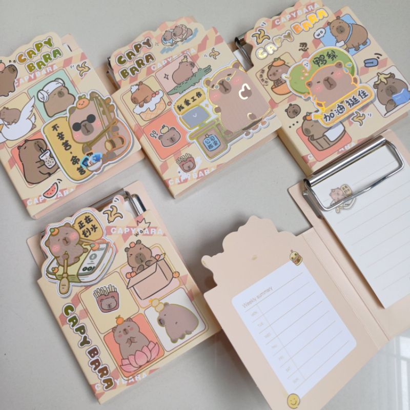 

Note papan jalan fold H30 CAPYBARA