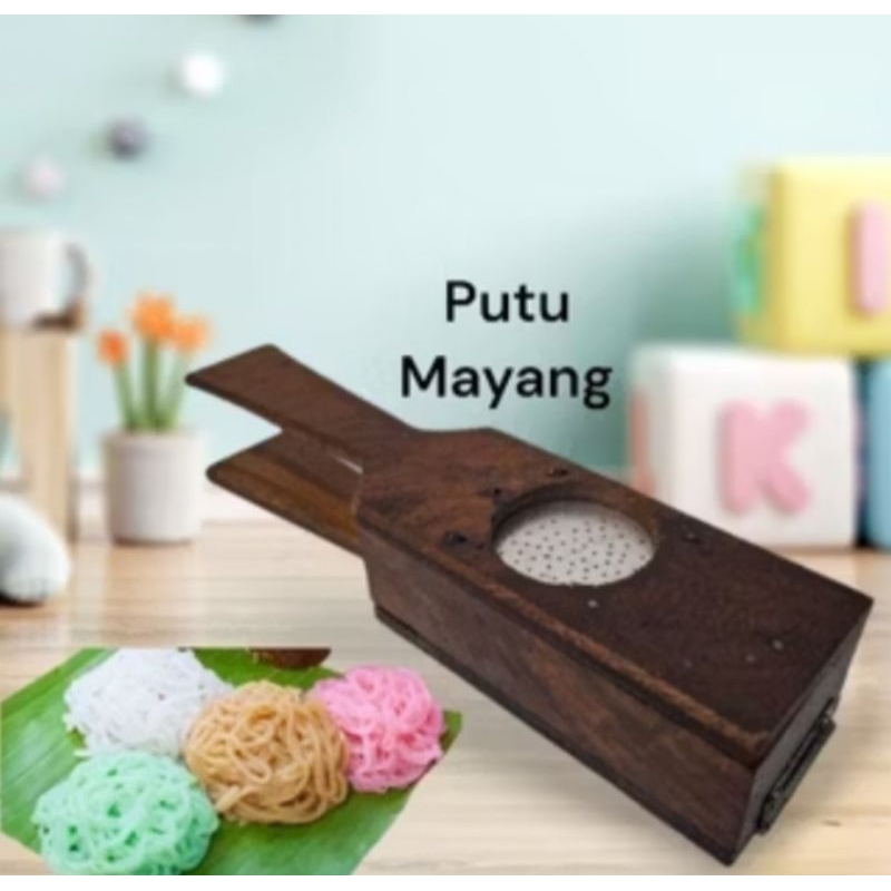 cetakn kue putu mayang