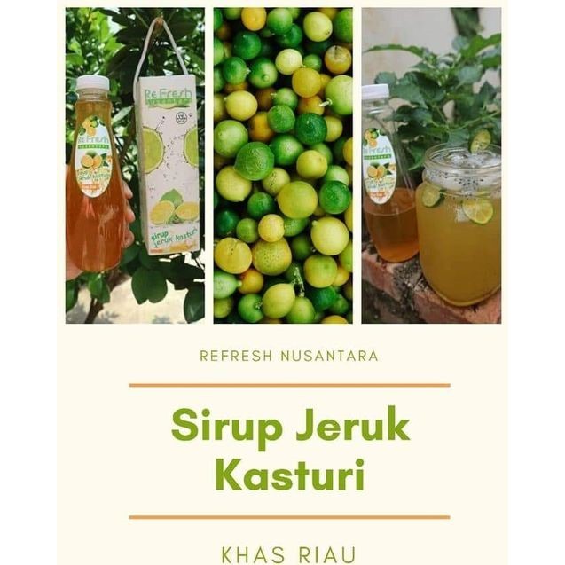 

Refresh Nusantara Minuman Segar Jeruk Kasturi Calamondin Orange Fresh Drink Ready Pekanbaru Riau COD