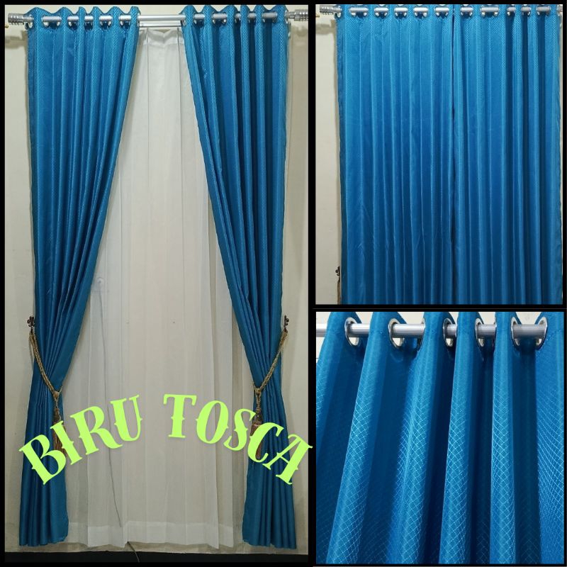 Gorden Lokal Doby Embos 6 Gelombang untuk pintu dan jendela