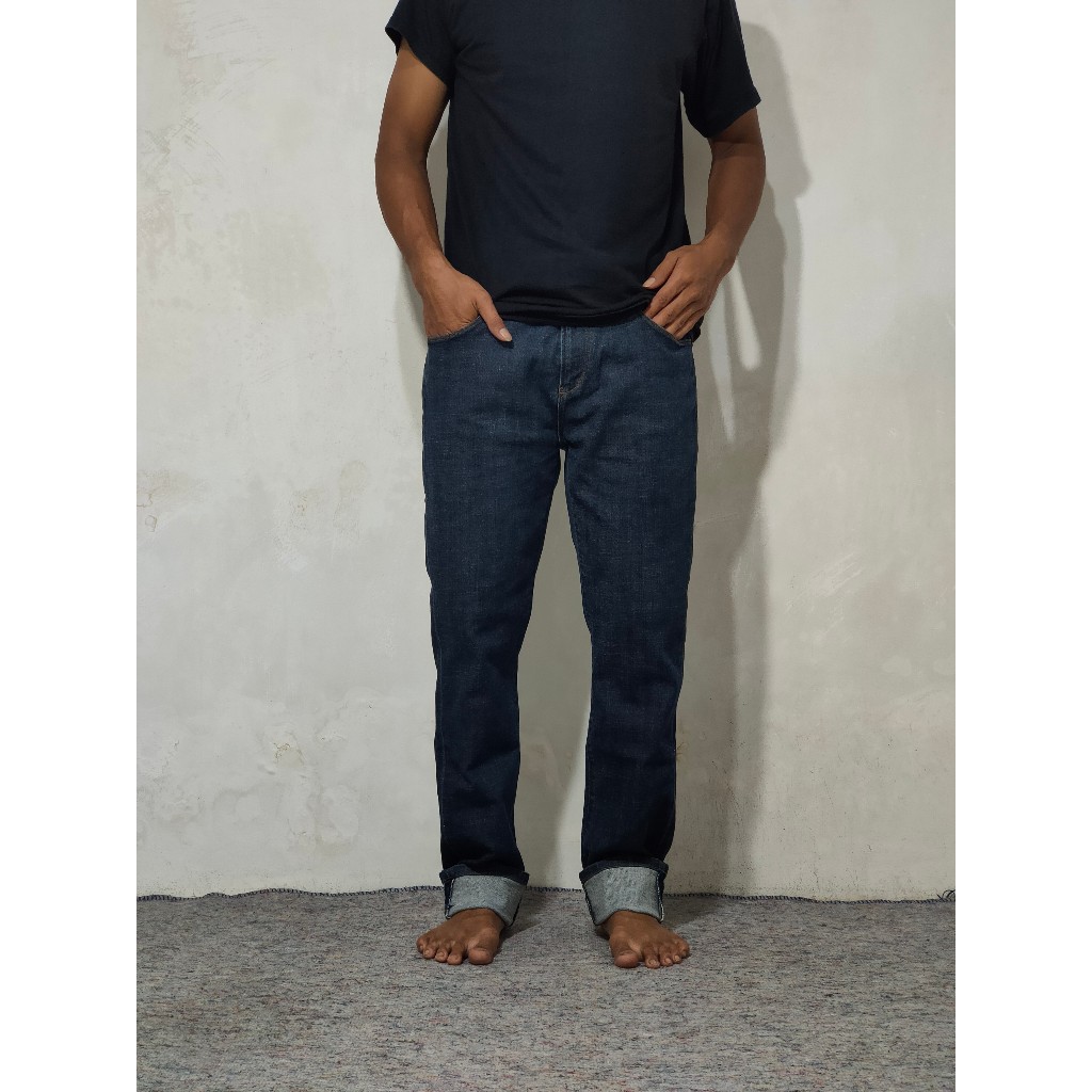 Spao jeans blue indigo size 31