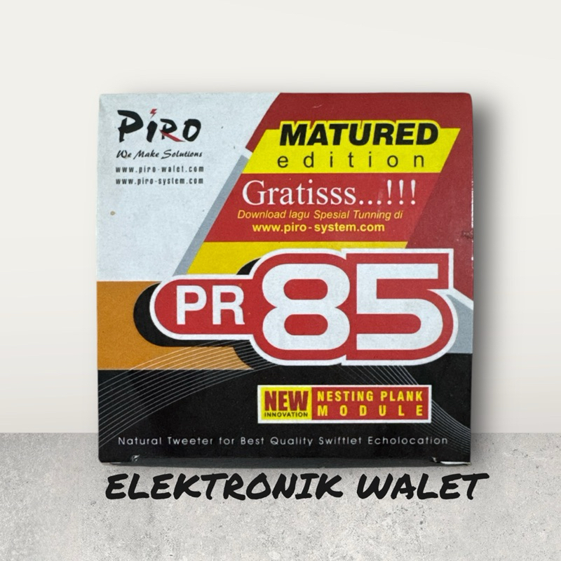 PIRO 85 TWEETER WALET INAP suara jernih