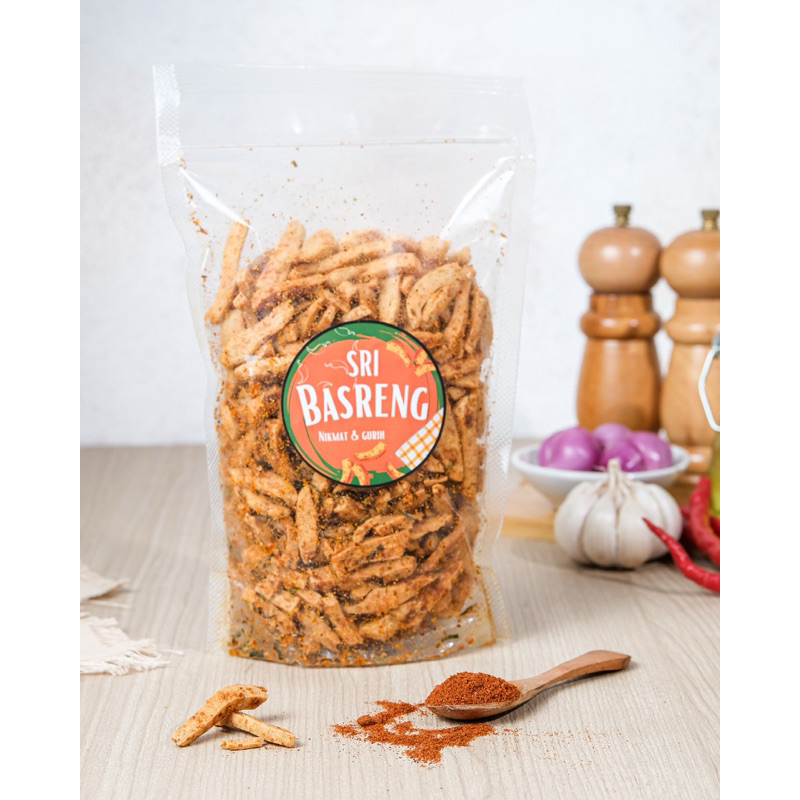 

Basreng Pedas Daun Jeruk (Kombinasi Daging Ayam & Sapi)