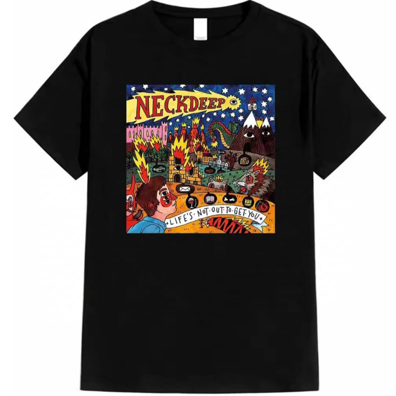 KAOS NECKDEEP T-SHIRT KEREN