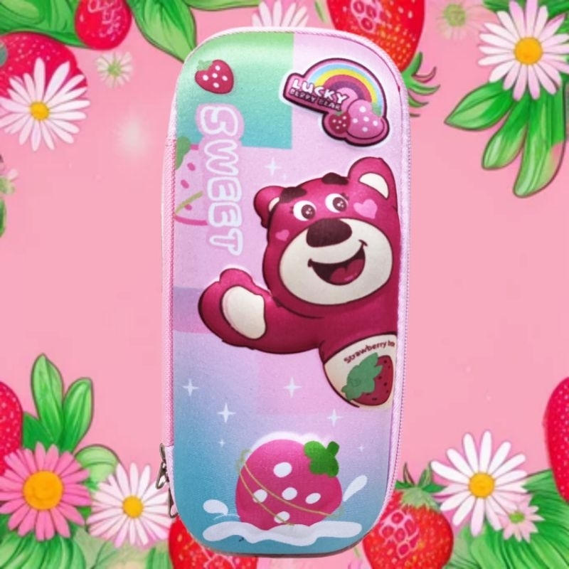 

Lotso - Tempat pensil resleting 3D - kotak pensil - Pensil Case - Impor