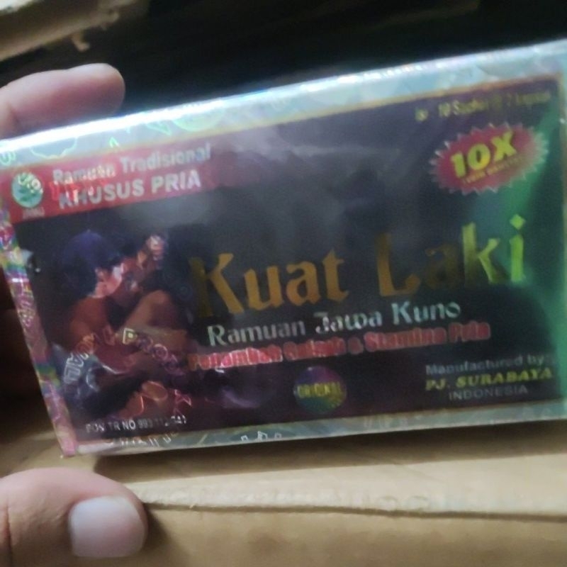 Jamu kapsul Kuat Laki