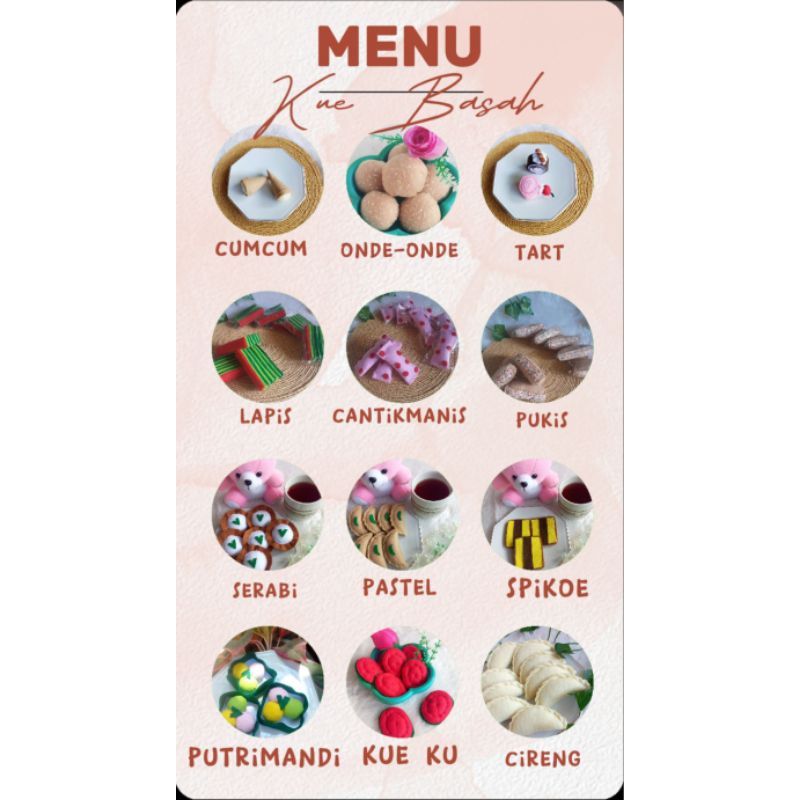 

37 Jenis Jajanan Pasar