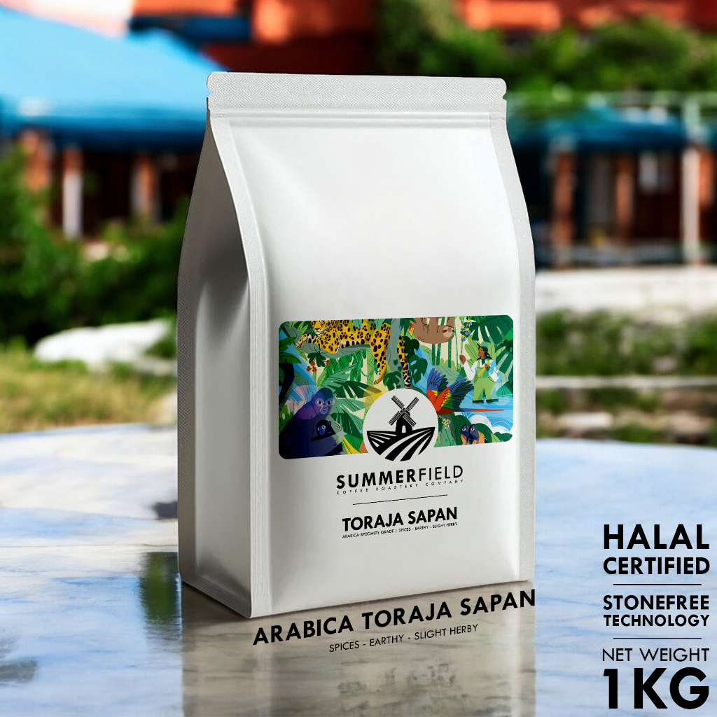 

Kopi Toraja Arabika 1KG (Biji/Bubuk) Summerfield Specialty Grade