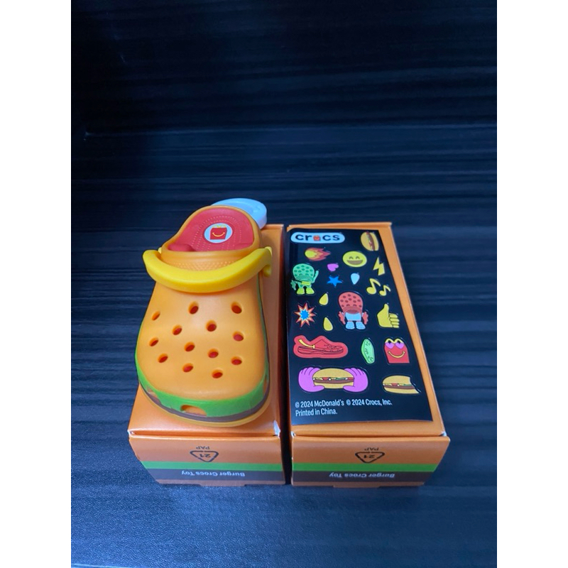 McD X Crocs Burger Crocs Toys