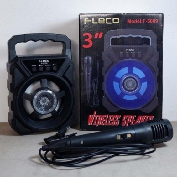 SPEAKER AKTIF BLUETOOTH KARAOKE MIC SPEKER USB SEPEKER MURAH