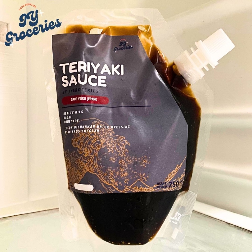 

Saos Saus Teriyaki Halal Japanese Sauce 250ml JY Groceries