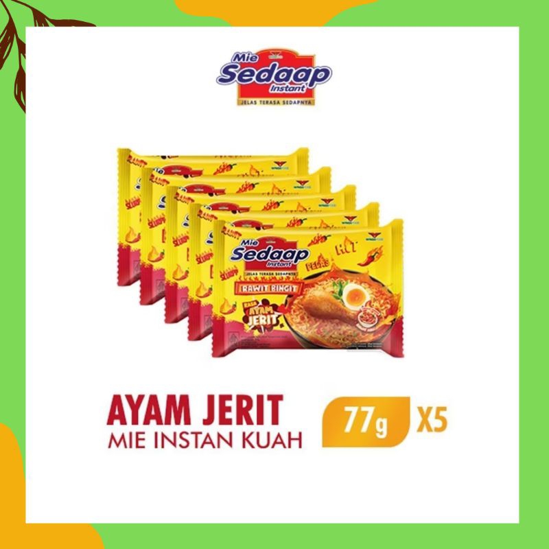 

MIE INSTAN SEDAAP AYAM JERIT