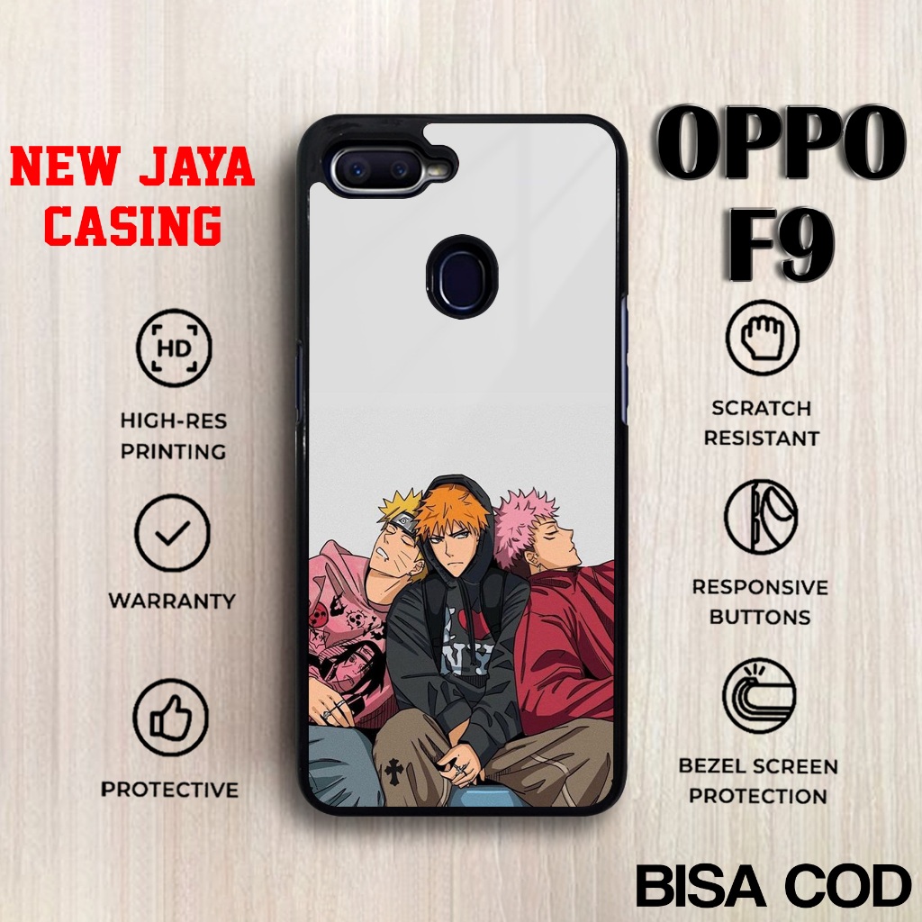 Casing Oppo F9 Terbaru Anime Baru Case Oppo F9 Termurah Hardcase Softcase Glossy Terlaris Premium