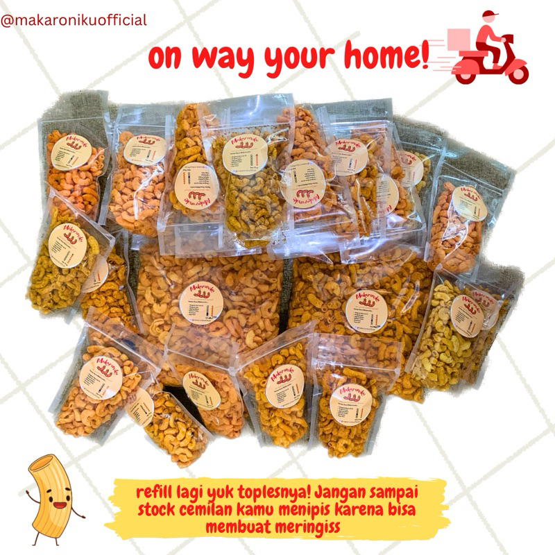 

Makaroni goreng kriuk 250 gram