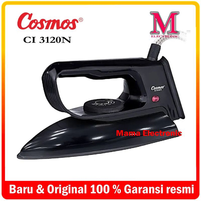Setrika Cosmos CI3120N / Cosmos CI3120N Non Stick / Setrika Anti Lengket